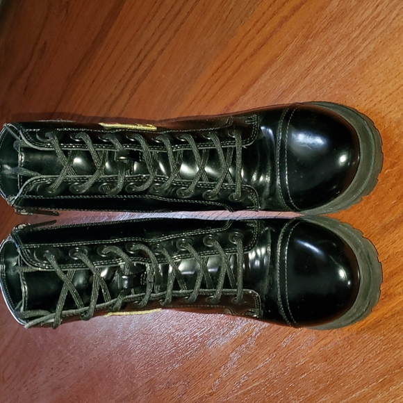 Aldo lace up booties black high heel sz 7 - Picture 2 of 3